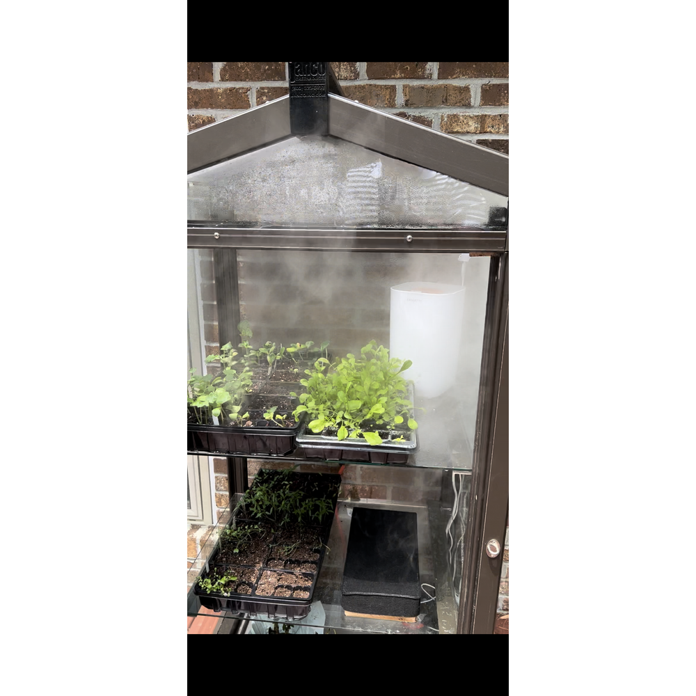 Janco Garden Curio Indoor/Outdoor Mini Greenhouse Cabinet | Aluminum Frame, Glass or Lexan, Lifetime Warranty