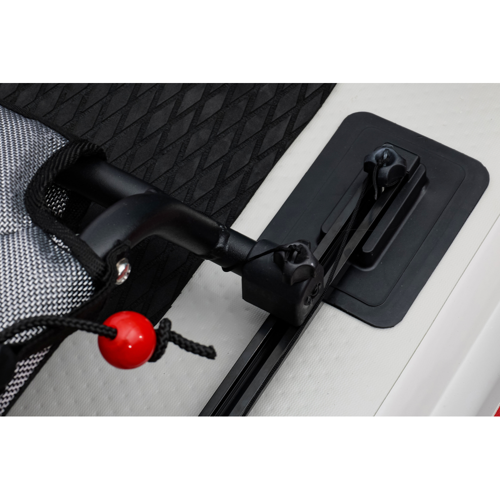 Nautiqua | ARUBA | Deluxe Paddleboard Fishing Pedal Kayak | Red