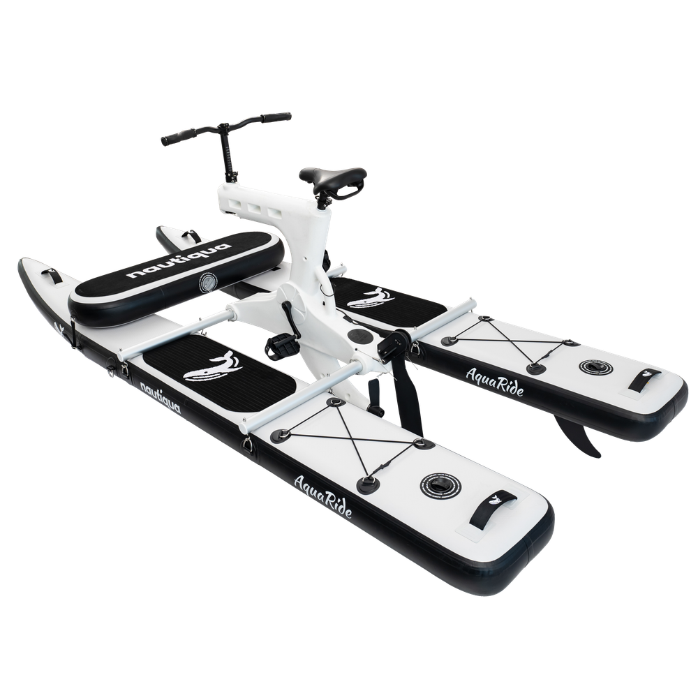 Nautiqua | BORACAY | Premium Catamaran Style Water Bike with Front Pad | 1 Person