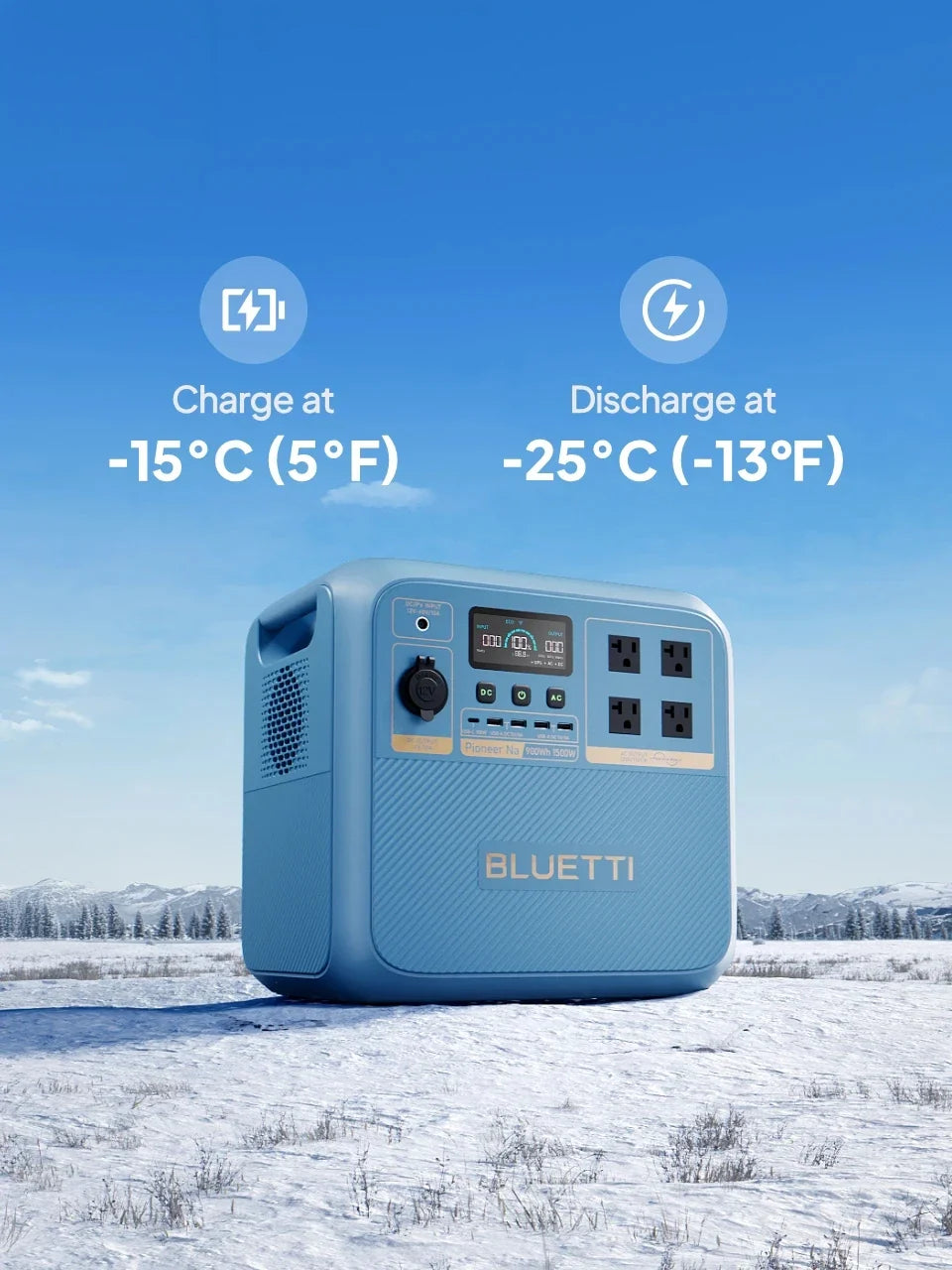 BLUETTI Pioneer Na Sodium-Ion Portable Power Station - view 8