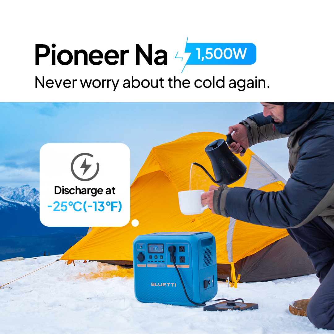 BLUETTI Pioneer Na Sodium-Ion Portable Power Station - view 3