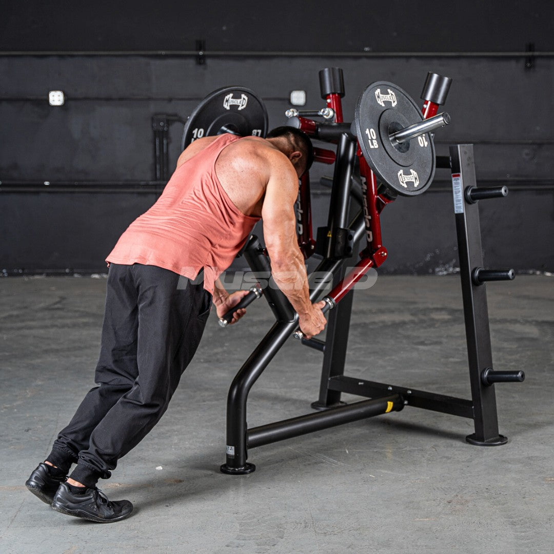 Muscle D Power Leverage V2 Plate-Loaded Rear Delt Machine | Commercial Gym Equipment