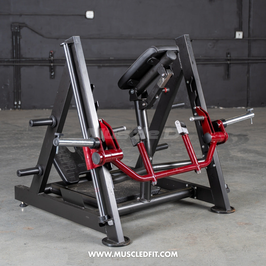 Power Leverage V2 Chest Supported Linear Bearing Row Machine | Muscle D Fitness