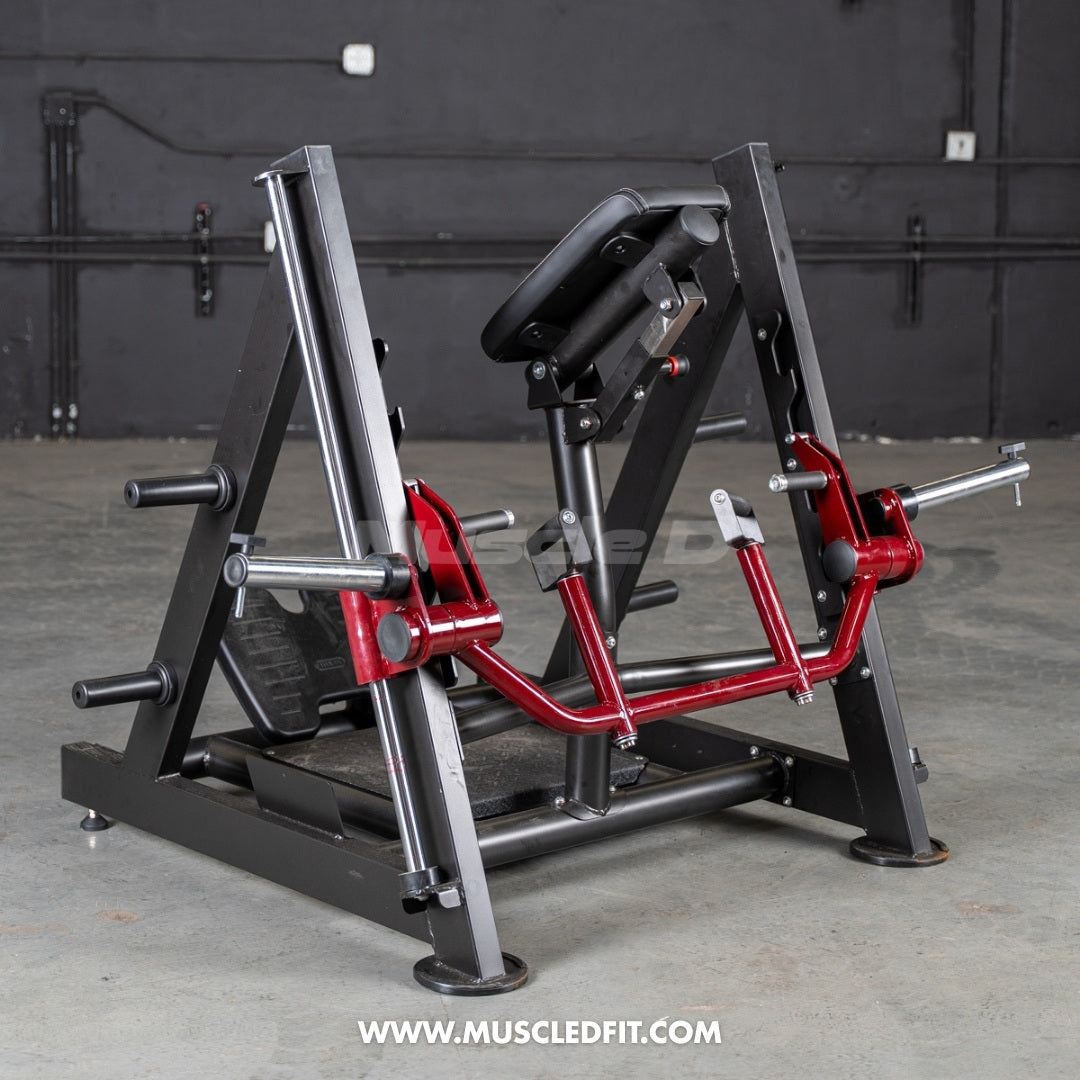 Power Leverage V2 Chest Supported Linear Bearing Row Machine | Muscle D Fitness