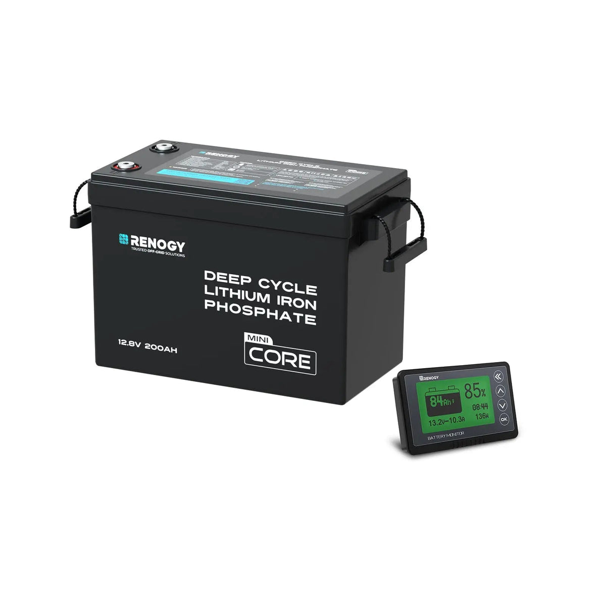 Renogy Core Mini 12V 200Ah LiFePO4 Battery - view 12