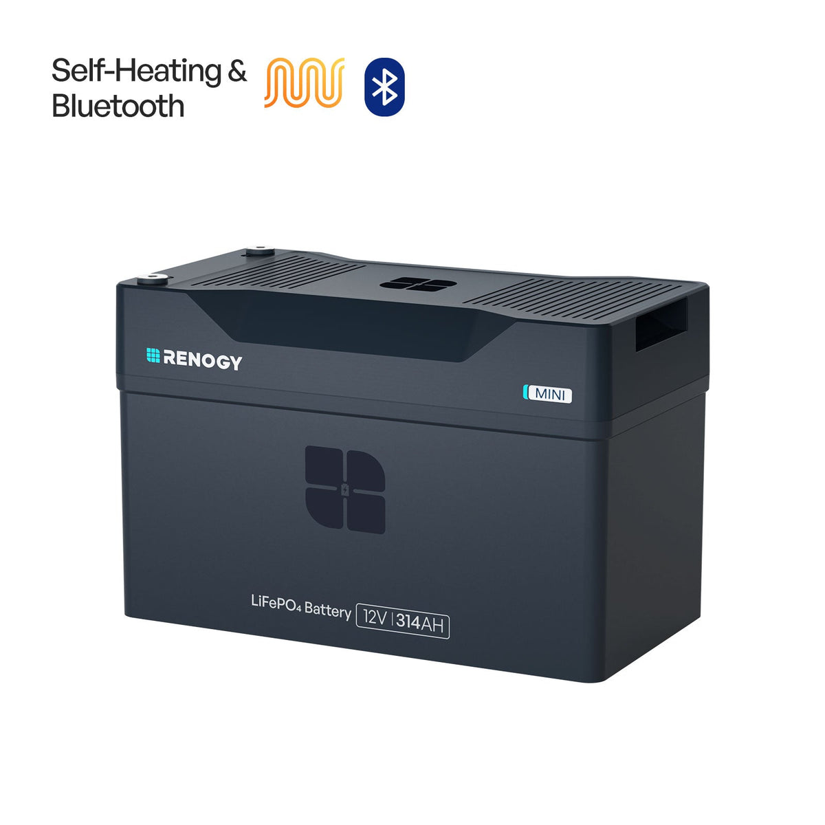 Renogy Reserve Mini Smart 12V LiFePO4 Battery (200Ah / 314Ah) - view 1