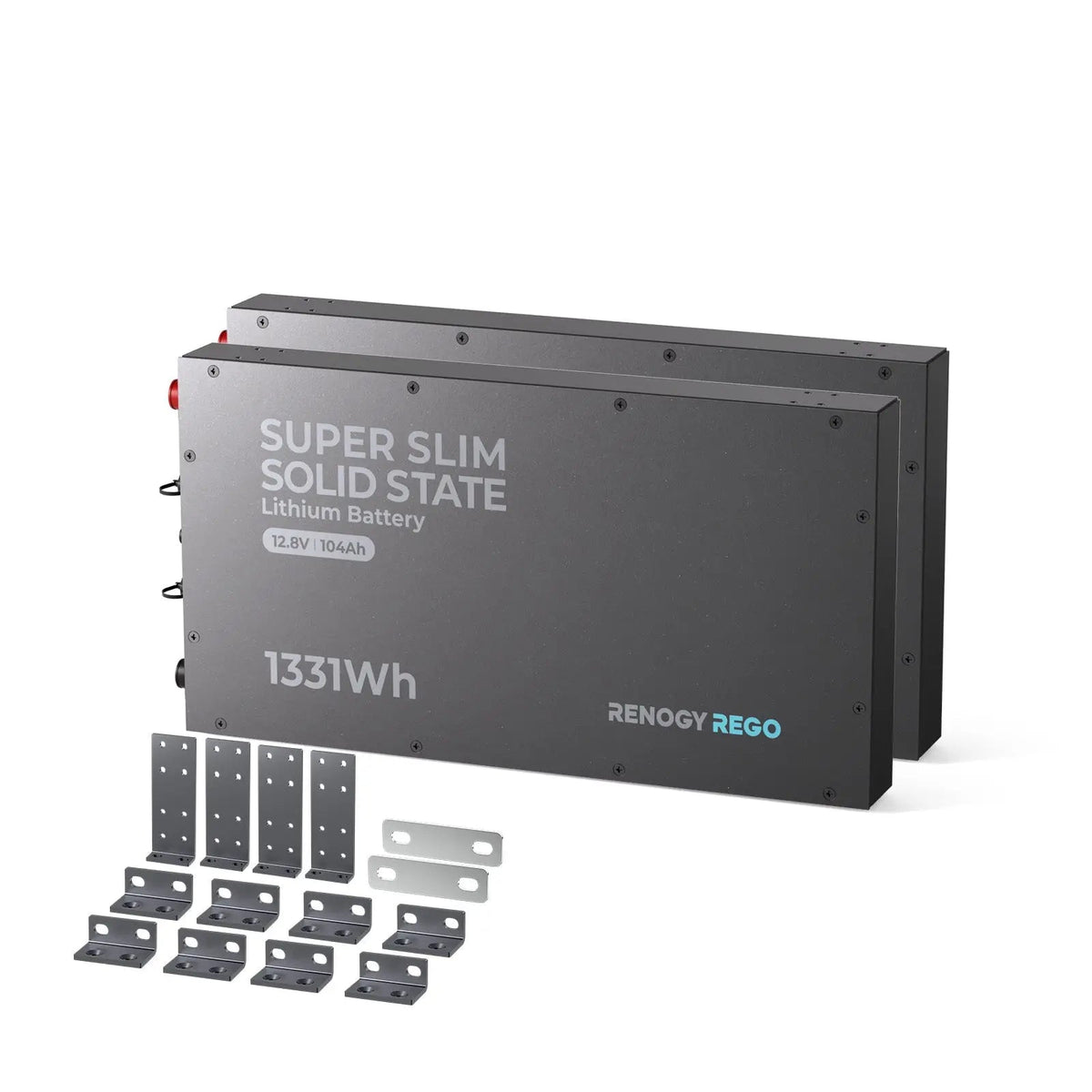 Renogy REGO 12V 104Ah Super Slim LiFePO4 Battery - view 9