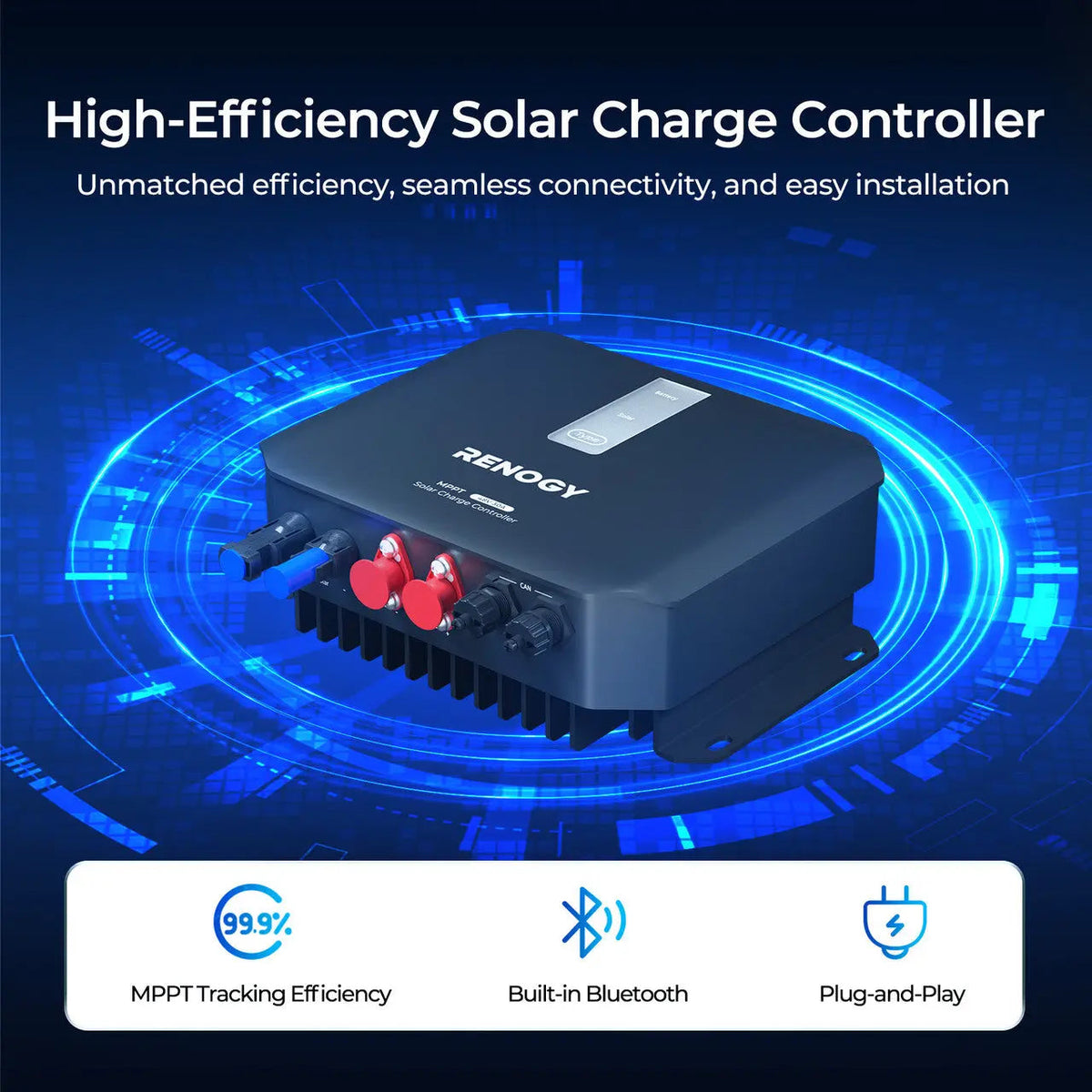 Renogy REGO 30A MPPT Solar Charge Controller - view 2