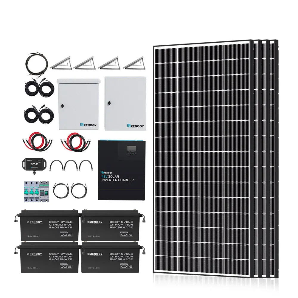 Renogy 1200W / 2500W 48V Complete Solar Cabin Kit - view 5