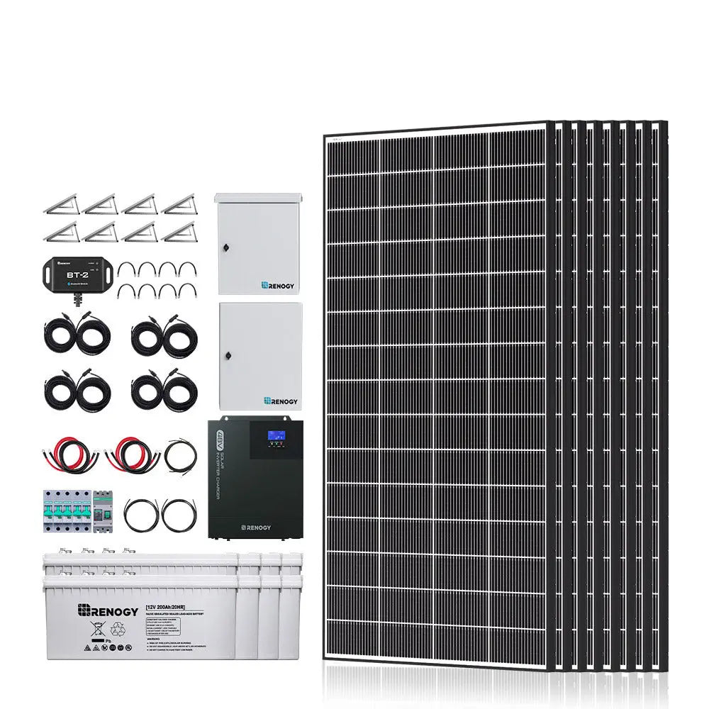Renogy 1200W / 2500W 48V Complete Solar Cabin Kit - view 15