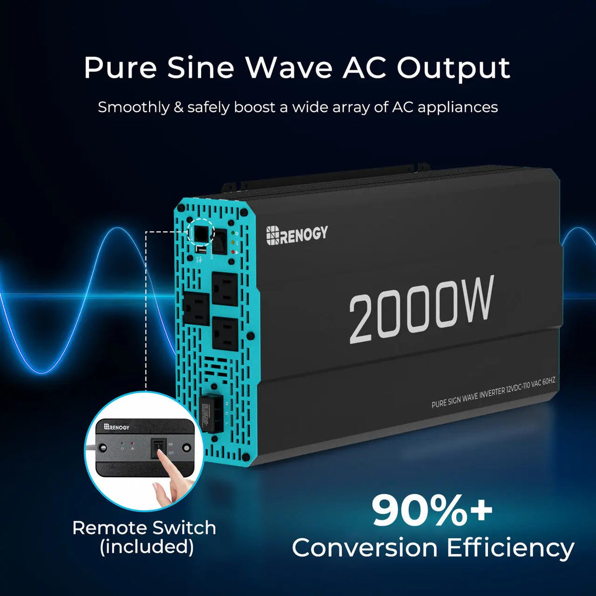 Renogy 400W 12V Complete Solar Kit with 2.4kWh Batteries - view 8