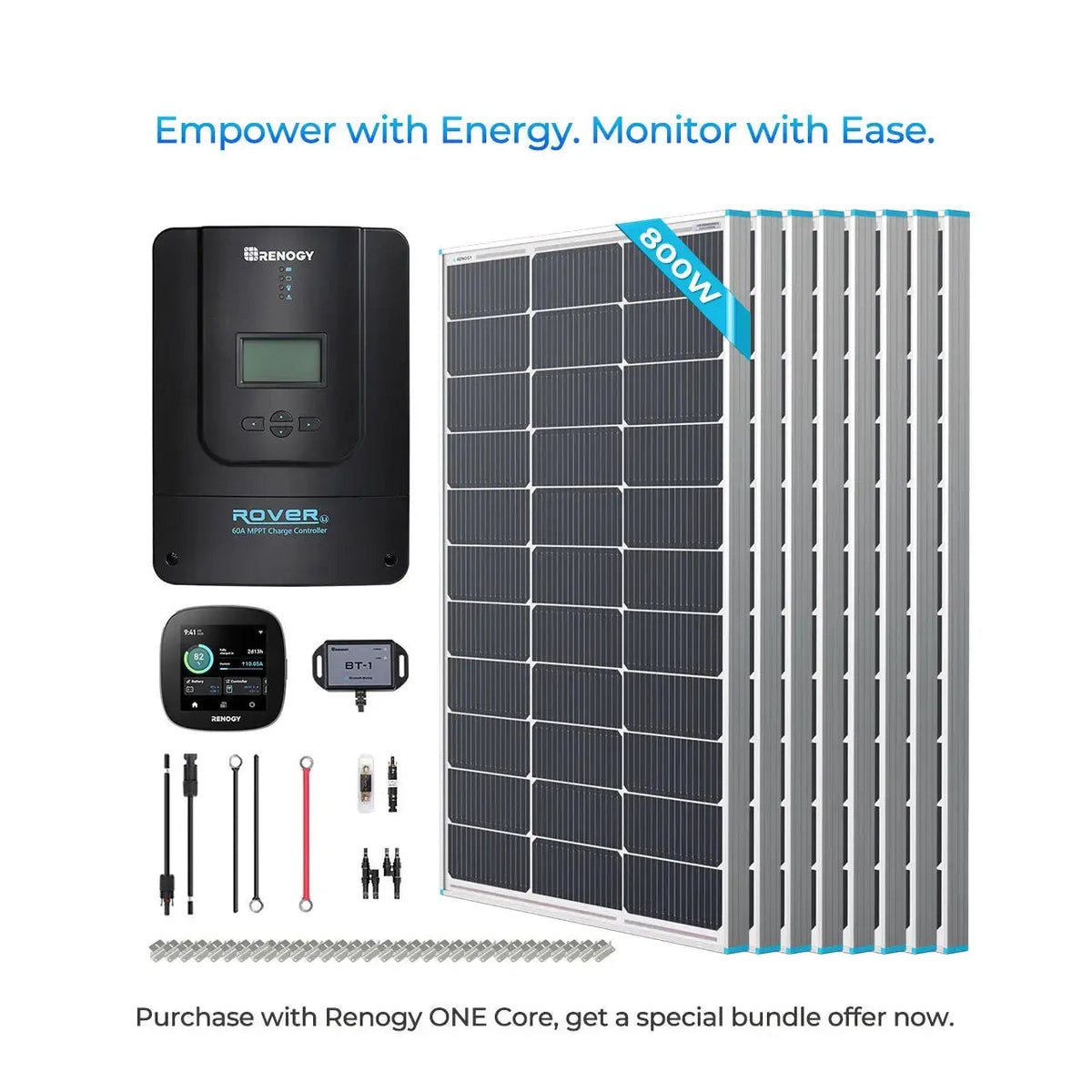 Renogy 800W 12V Starter Solar Panel Kit - view 5