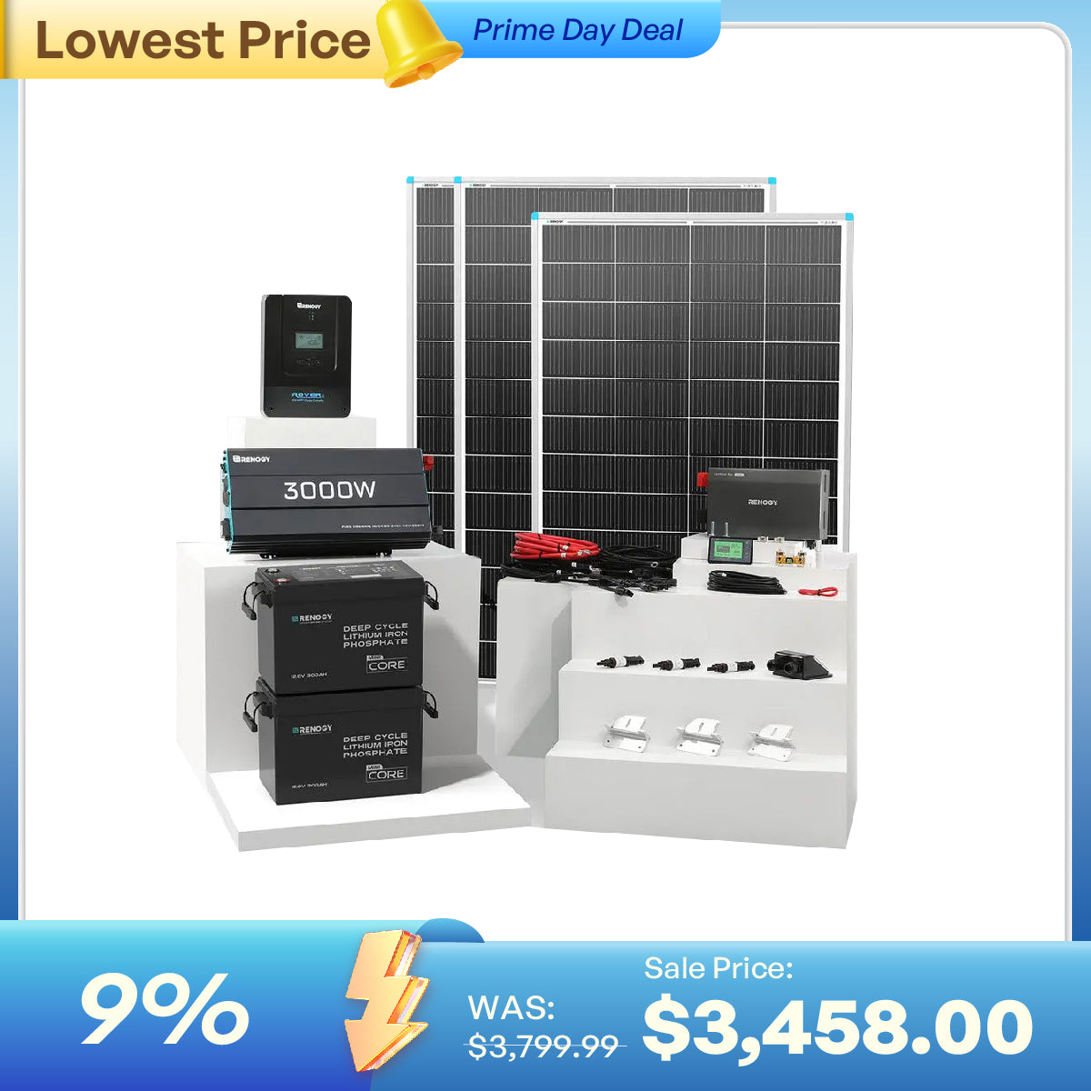Renogy RV Solar Solution - view 1