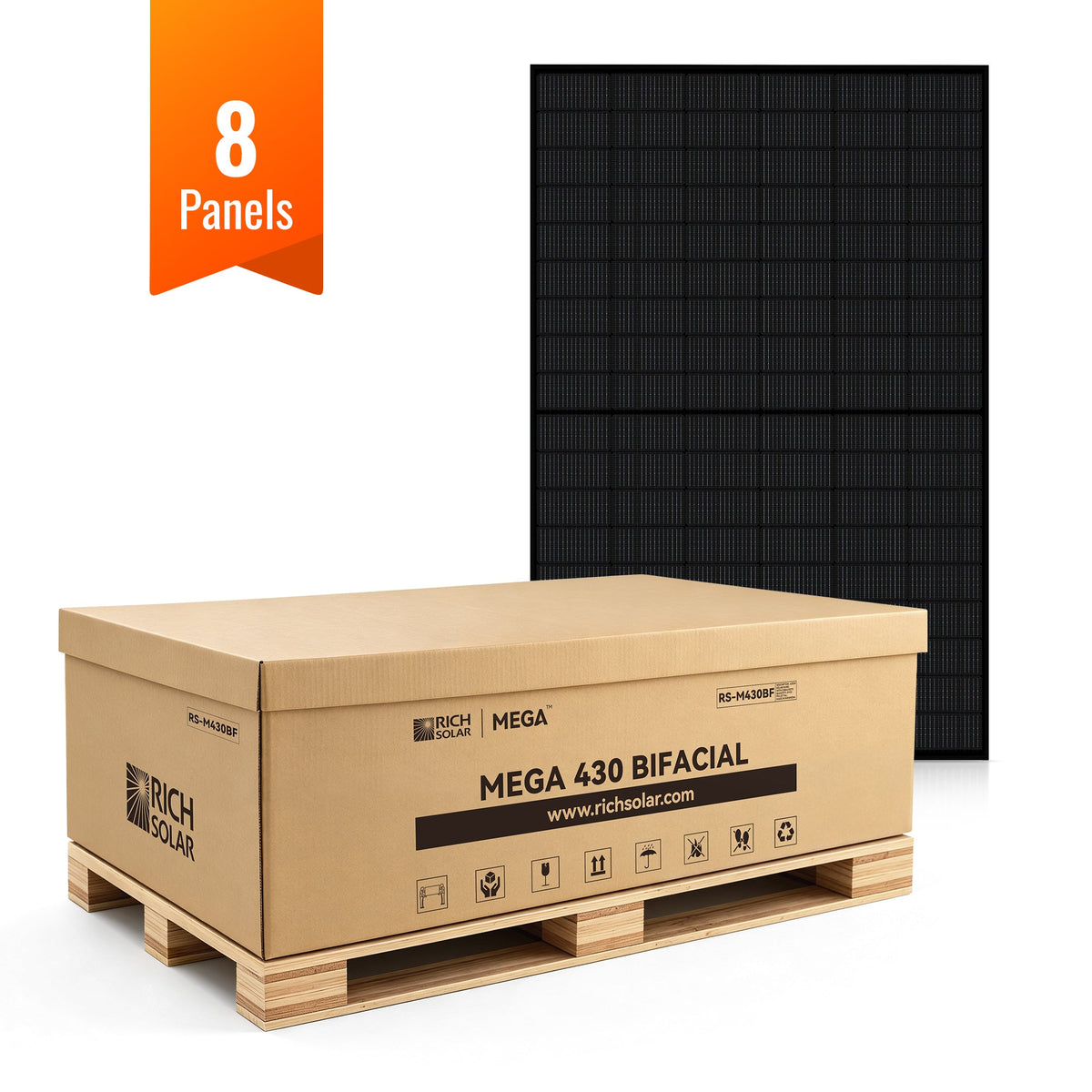 RICH SOLAR MEGA 430 Bifacial Solar Panel - view 4