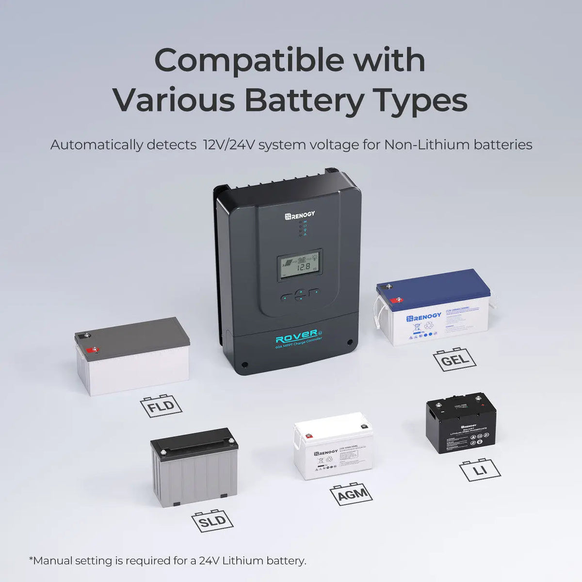 Renogy Rover 60A MPPT Solar Charge Controller - view 7