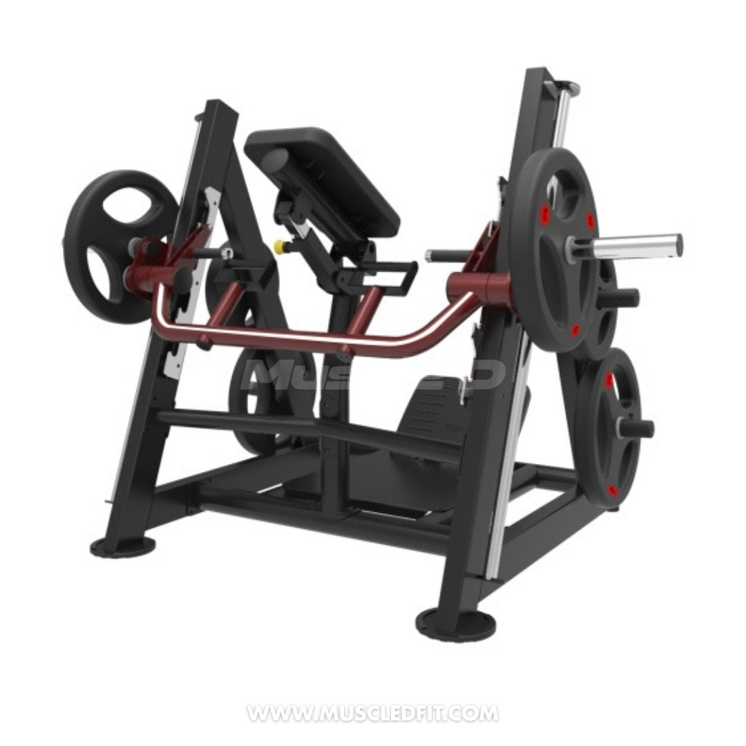 Power Leverage V2 Chest Supported Linear Bearing Row Machine | Muscle D Fitness