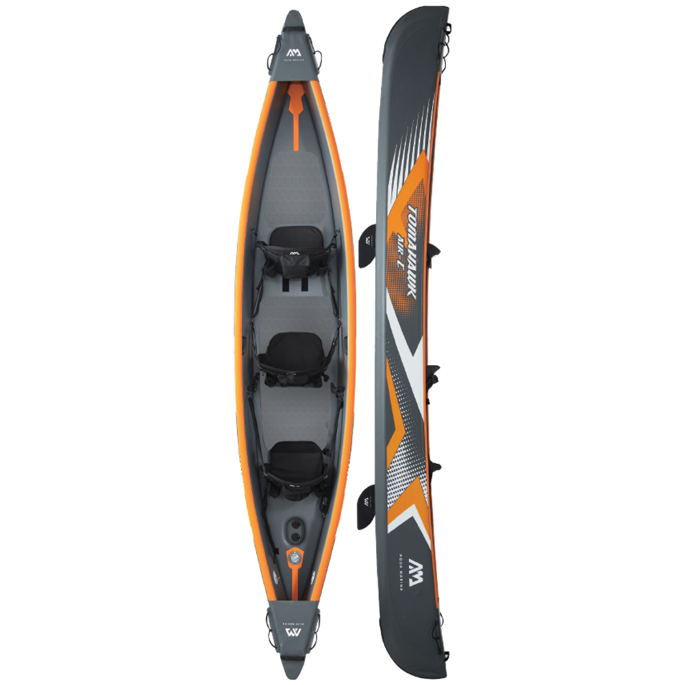 Aqua Marina TOMAHAWK AIR-C 15'8" Inflatable High Pressure Speed Kayak / Canoe