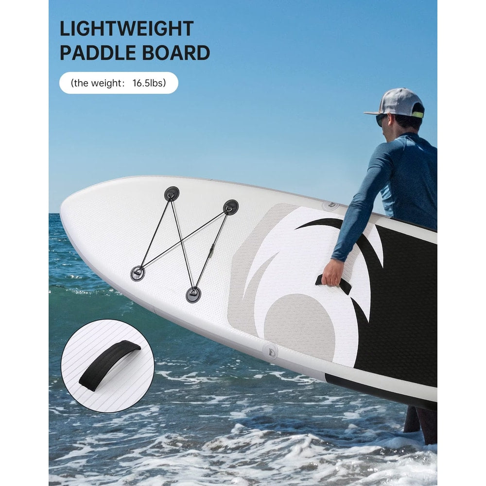 Paddle Board Inflatable 6In Hick Board with Accessories with Fast Pumping for Adults