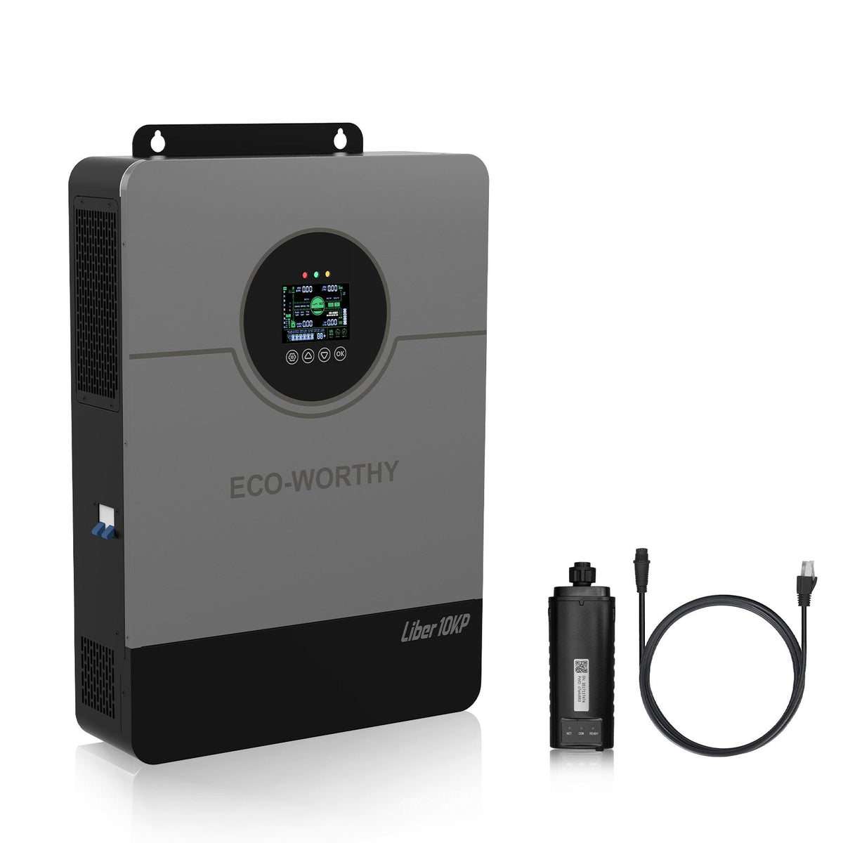 ECO-WORTHY Liber 10KP Split-Phase AIO Solar Inverter - view 1