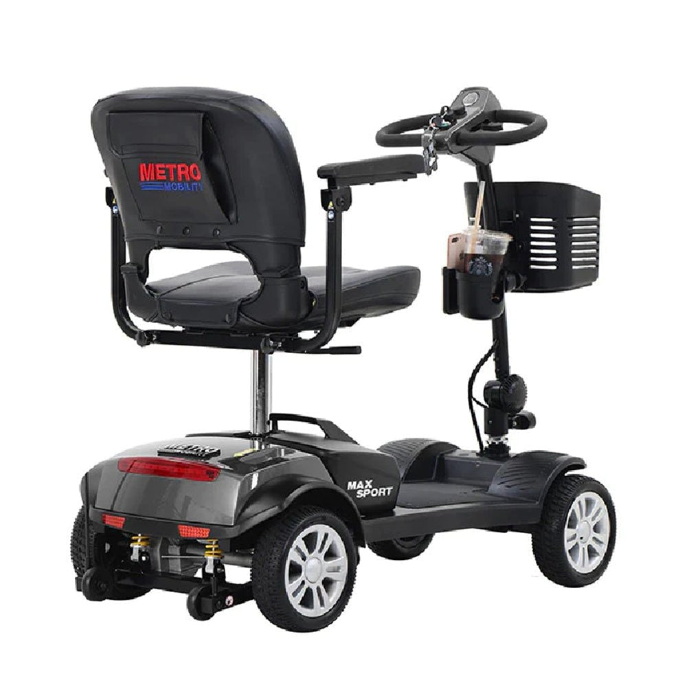 Metro Mobility Max Sport 24V/12AH Electric Drive Mobility Scooter, 300LBS (SAK91084)