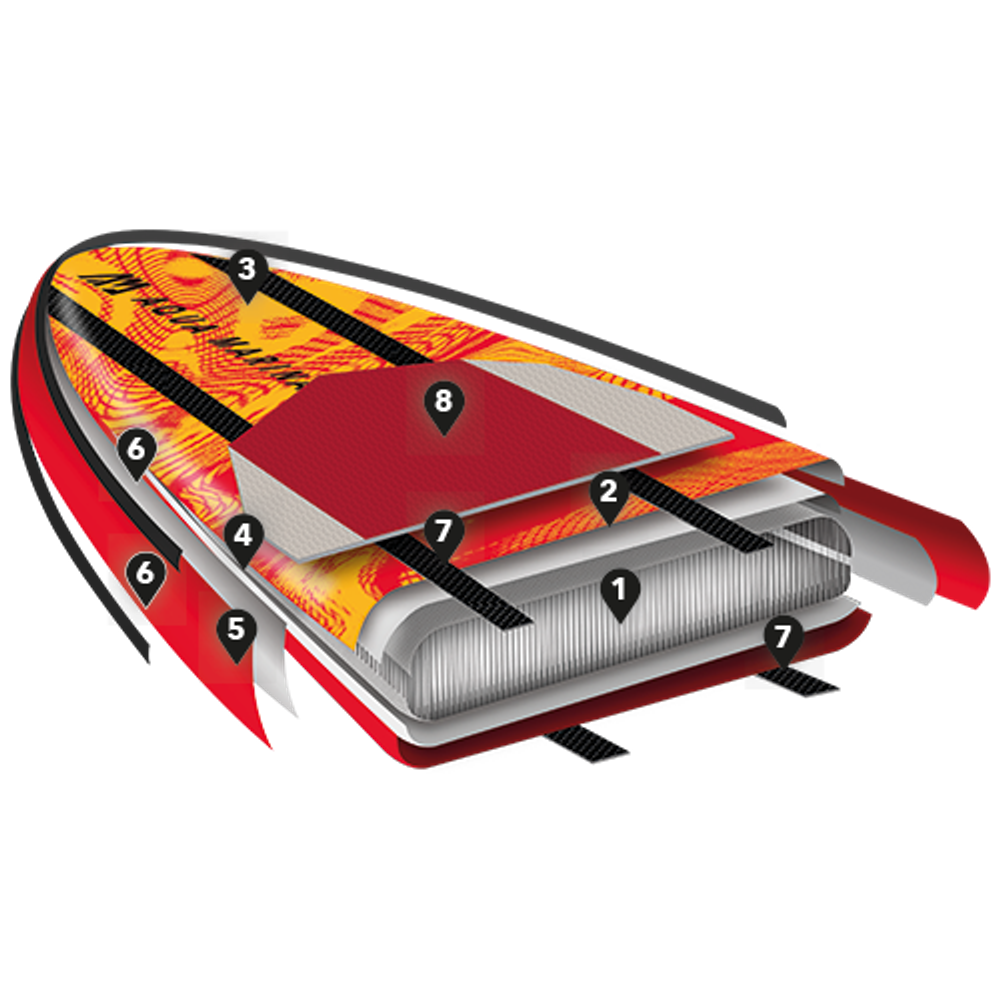 Aqua Marina RACE ELITE 14'0" Inflatable Paddle Board Racing SUP