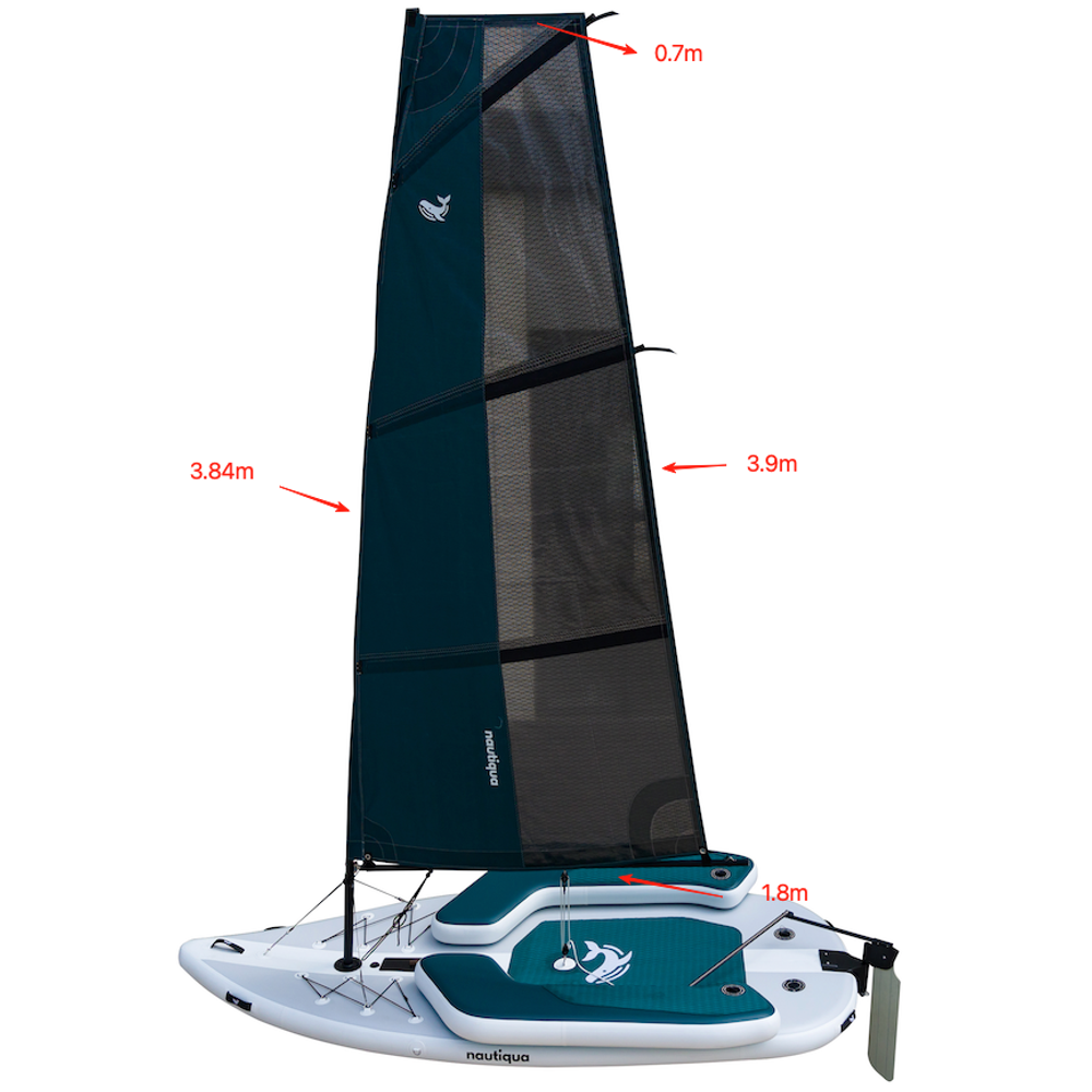 Nautiqua | STARSAIL | Inflatable 3 Chamber Sailing dinghy